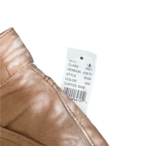 NWT PacSun Latte High Waisted Boyfriend Carpenter Shorts 90’s 23 24 25 26 Long - Picture 9 of 12